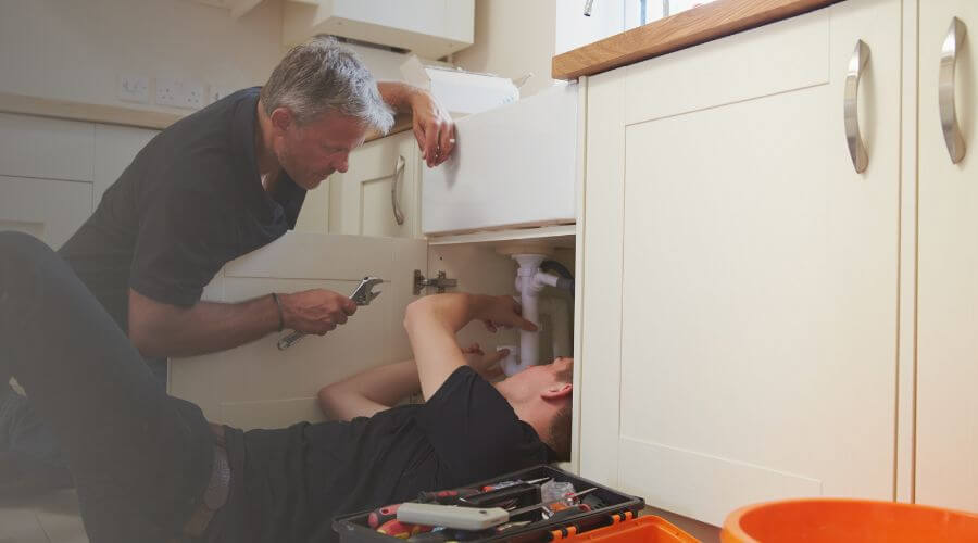 Professional burst pipe repair services in Uniondale, IN